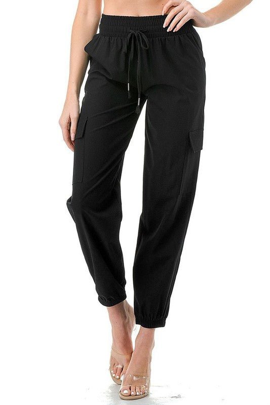 Black best sale trouser joggers