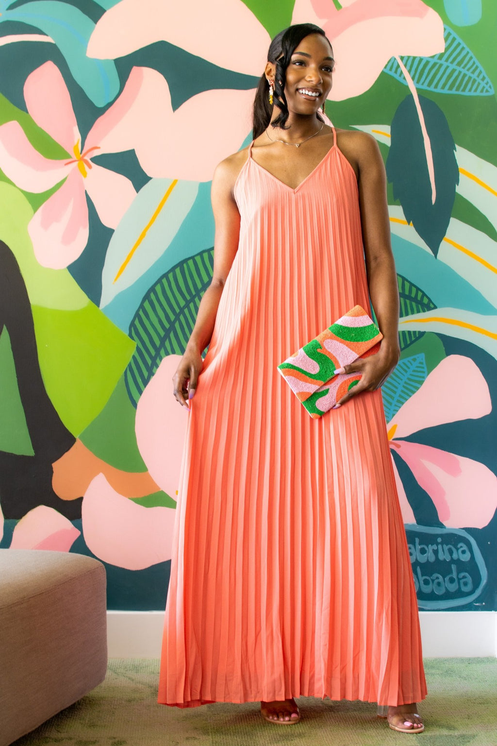 coral color summer dress Flower Girl for Destination Wedding Pre-order Size 12 / Coral This dress isnt just about stunning looks Size M Coral Summer Mini