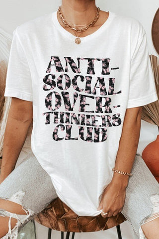 Anti Social Club Tee - Bonny Flair - anti-social